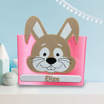 3-D printed personalized Easter basket